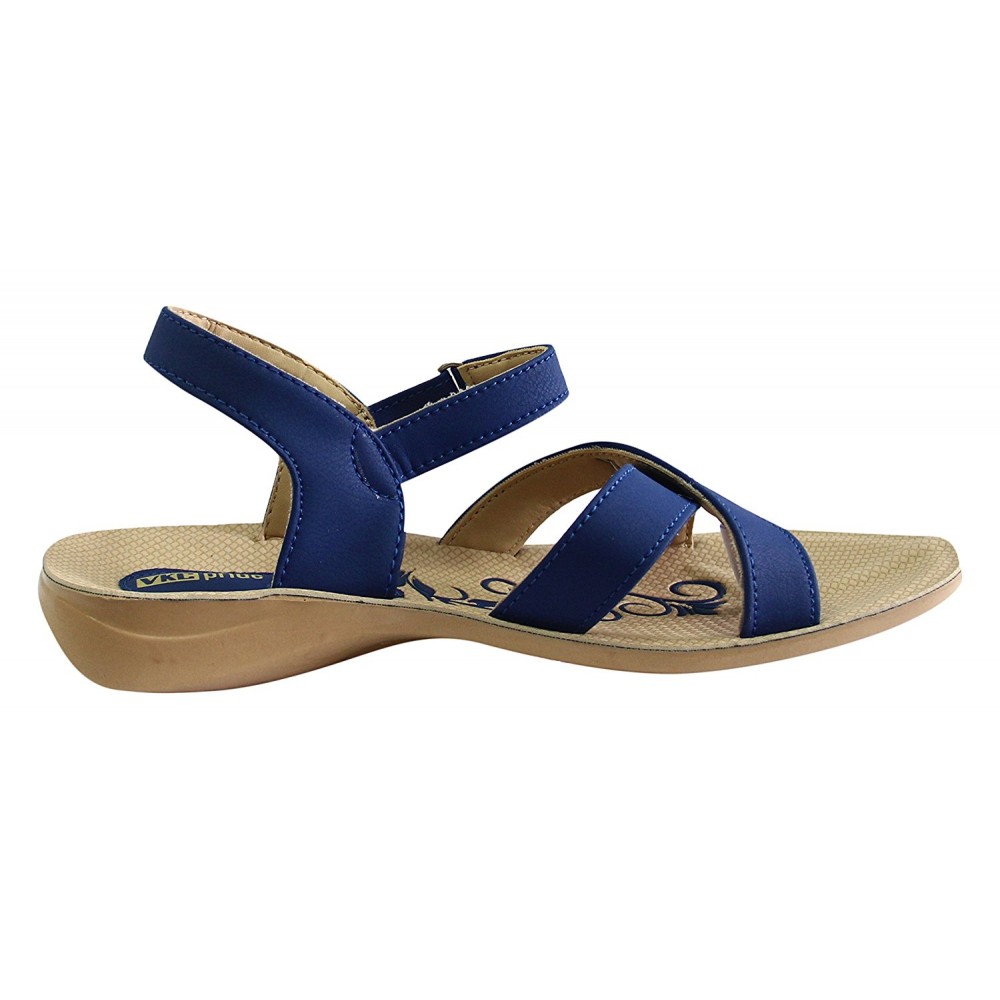 Buy VKC Blue Straps Sandals 0670